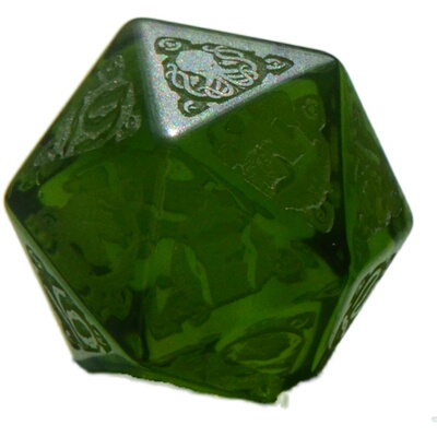 大师风格橄榄石克苏鲁定制色子