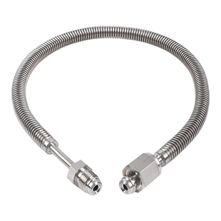 VCR真空波纹管316L不锈钢卡套波纹管焊接式直管真空气体软管vcr管