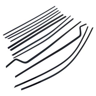 适用于23-26款福特锐界L加装不锈钢下窗亮条车窗饰条升级黑色亮条