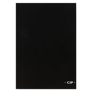 20本A5加厚黑卡封面软抄本25K黑皮本小学生无线装订本S黑色学生作业本横线本简约办公会议笔记本记事本子批发