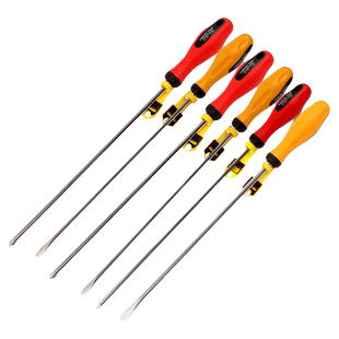 飞鹿40厘米超长螺丝刀批电脑装机家电维修缝纫机十字带磁起子改锥