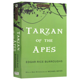 人猿泰山 英文原版 Tarzan of the Apes 埃德加巴勒斯 畅销青少科幻冒险小说 影视原著 搭丛林之书 少年派 手斧男孩汤姆索亚历险记