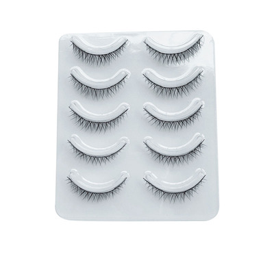 日常假睫毛软梗交叉自然纤长仿真