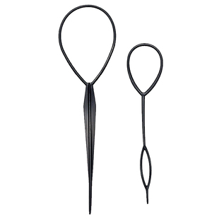 儿童拉发针夏季掏发编发神器穿发针盘发器扎头发工具分发器软头饰