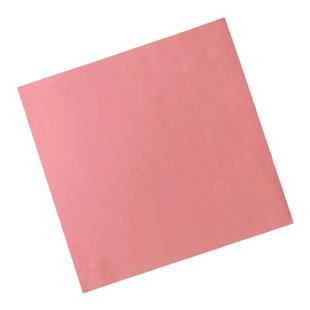 导热系数6W 粉色高导热硅胶片CPU显存散热绝缘降热贴微粘硅胶垫片