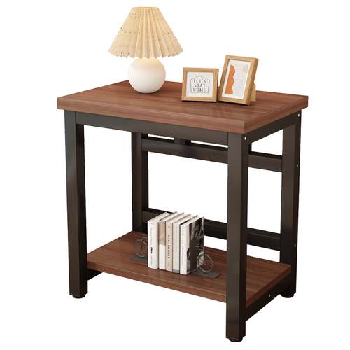 鱼缸架扫地机器人置物架客厅长方形边几家用简易茶几置物小方桌子