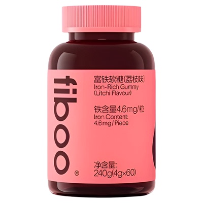 fiboo富铁软糖孕期经期可用