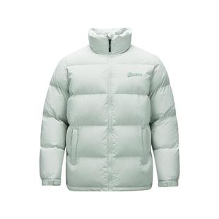 斯凯奇冬季男女同款短款面包羽绒服外套舒适保暖时尚百搭休闲上衣