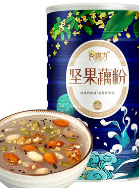 无蔗糖桂花坚果藕粉600g