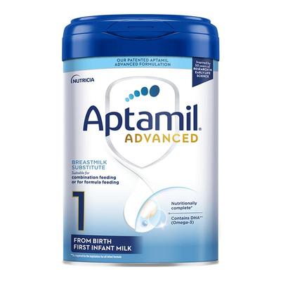 爱他美英国白金版³婴幼儿牛奶粉1段0-6个月800g德国*3罐