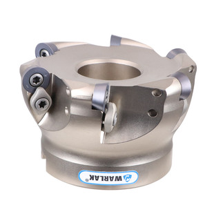 瓦洛克数控铣刀盘RDMT1204刀片R6圆鼻面铣刀盘TRS 6R50/63-22刀头