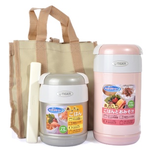 虎牌日本原装进口保温饭盒便当盒焖粥罐保温提桶 LWR-A092 A072