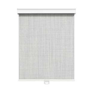 喜杏亚麻弹簧卷帘自动上升窗帘遮光升降办公室防晒卫生间客厅新款