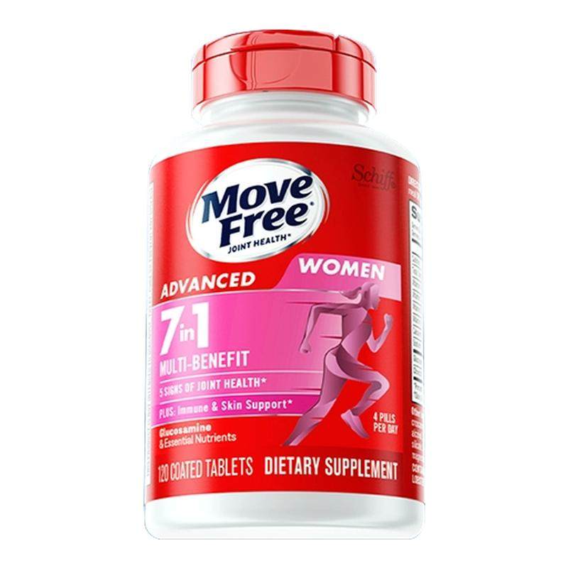 Movefree益节女士氨糖软骨素钙片多元氨糖复合七合一专用旗舰店