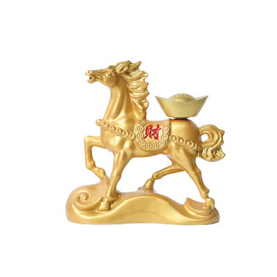 灵机麦玲玲「马上赚运」马上发Cai2026马年本命年生肖吉祥物摆件