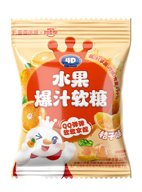 蜜雪冰城水果爆汁软糖