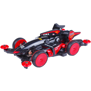 迷你四驱车拼装四驱兄弟MA底盘改装配件组装双头马达喷漆赛车跑道