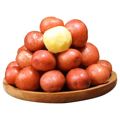 现挖！云南红皮土豆！粉糯香甜