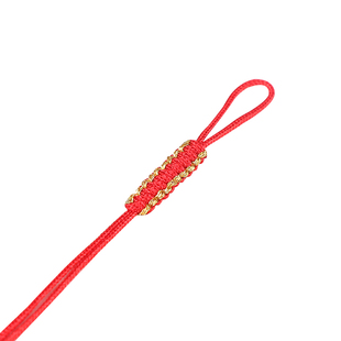 72号平结单边金色编织国风ins半成品手链项链拉环diy饰品配件材料