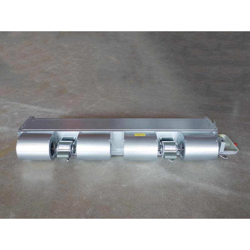 超薄风机盘管卧式暗装水空调中央水冷暖两用商家用FPWA煤改气电