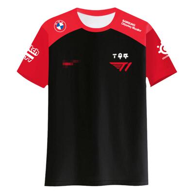 T1战队队服faker同款速干T恤衫