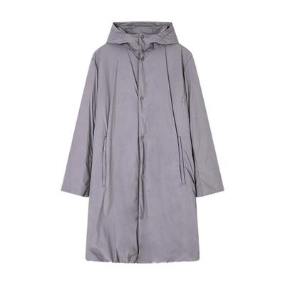 AX/阿玛尼男士连帽按扣夹棉风衣