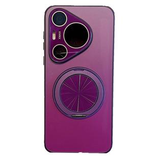 拓岚 适用华为pura70pro+手机壳新款透气散热边框Pura80ultra360度磁吸旋转支架mate70/60pro自带镜头膜男女