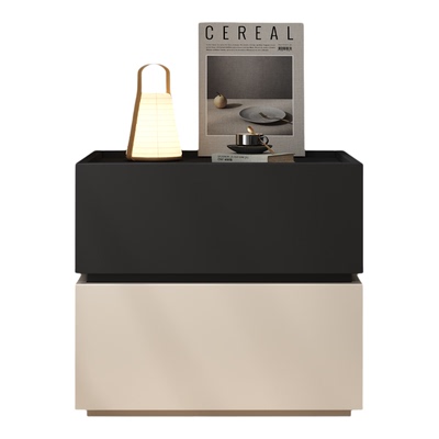 床头柜实木现代简约2026新款卧室家用小户型轻奢高级感床边收纳柜