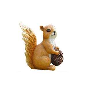 庭院花园仿真动物雕塑户外幼儿园草坪景观造景公园小区松鼠摆件