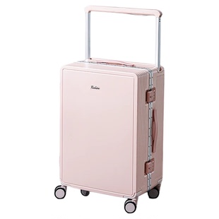 袋鼠行李箱宽拉杆2025新款女20寸可登机密码旅行皮箱24结婚铝框26