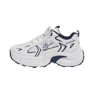 回力官方旗舰店女鞋厚底老爹鞋女2025冬季新款加绒休闲运动鞋子女