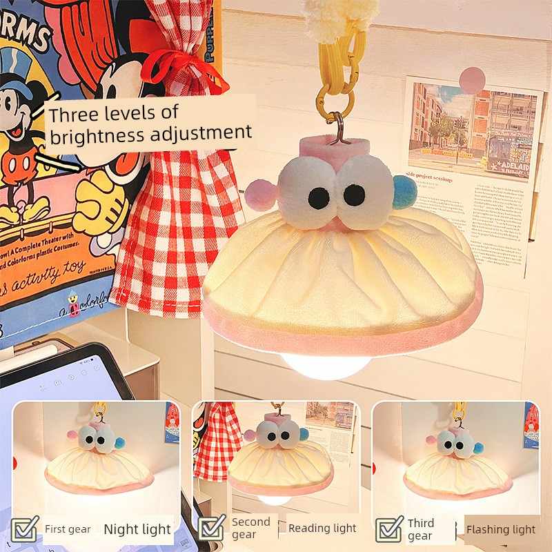 电动三轮车装饰用品改造小配件大全小夜灯悬挂壁封闭氛围吊灯内饰