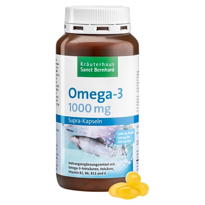 德国深海鱼油Omega3DHA胶囊120粒