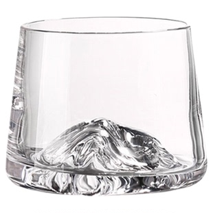 MODASEN丨雪山 COPD高档创意玻璃威士忌酒杯冰川观山杯烈酒杯礼物