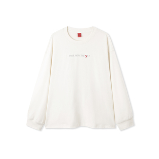 森马不二马联名长袖T恤男2025秋季新款精致刺绣纯棉圆领上衣国潮