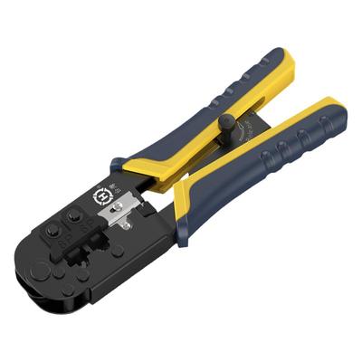 三堡8p网络电话水晶头双用压接