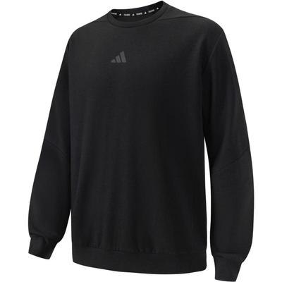 【自营】阿迪达斯男子D4T CREW SWEATS针织无帽运动卫衣JJ4642