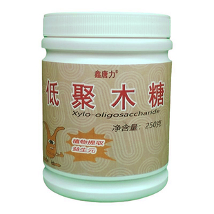 鑫唐力低聚木糖粉高纯正品半斤瓶装益生元膳食纤维增殖益生菌顺畅