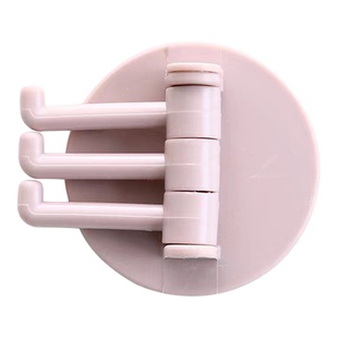 两元2元清洁刷2元实用小商品2元好物旋转挂钩强力粘胶三分支粘钩