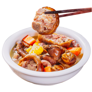 重庆特产城口锦缘老腊肉腊猪脚柴火烟熏四川腊肉腊猪蹄前腿整只