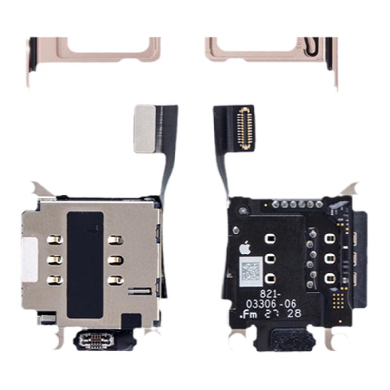 适用iphone13原装拆机卡槽15plus苹果14plus欧版日版15改双卡卡槽