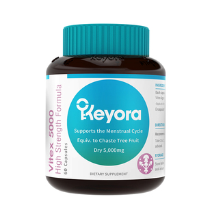 新西兰进口Keyora圣洁莓胶囊非片澳洲正品女性孕酮黄体酮卵巢保养