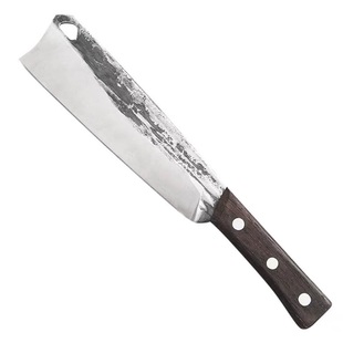 砍柴刀户外柴刀手工锻打锰钢砍树刀劈柴刀丛林开路刀家用户外镰刀