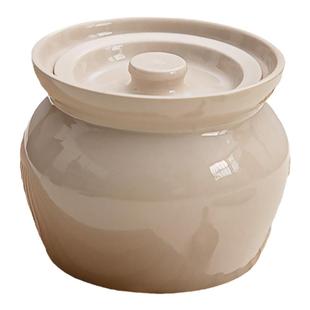 陶瓷罐隔水炖盅带盖瓦罐煨汤坛子小炖罐家用煲汤炖蛋养生汤小罐子