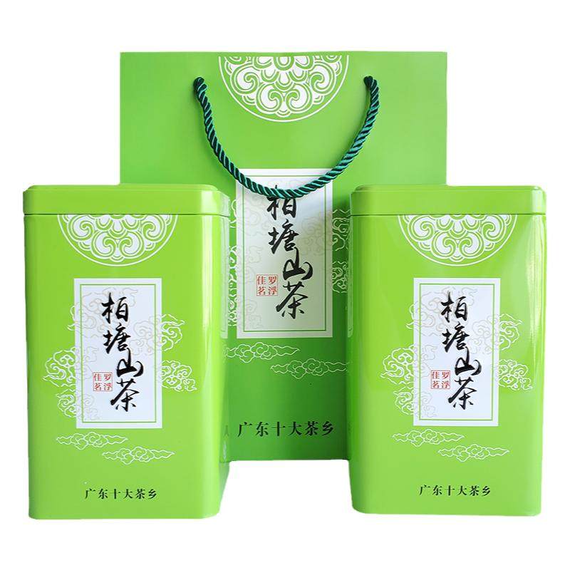 柏塘山茶广东博罗特产手工柴火茶
