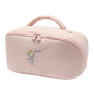 泡芙化妆包软轻便大容量旅行便携2026新款化妆品分区收纳包洗漱包