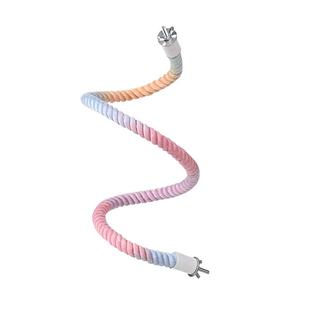 【宠大条】鹦鹉旋转攀爬绳棉绳爬梯玄凤虎皮站绳啃咬磨爪吊绳秋千