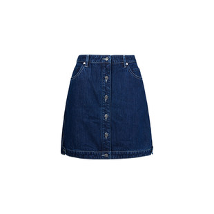 【6期免息】PORTS 1961女士收腰短款牛仔半身裙