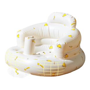 科巢学坐椅婴儿充气沙发宝宝坐立神器坐着护脊柱训练儿童学做座椅