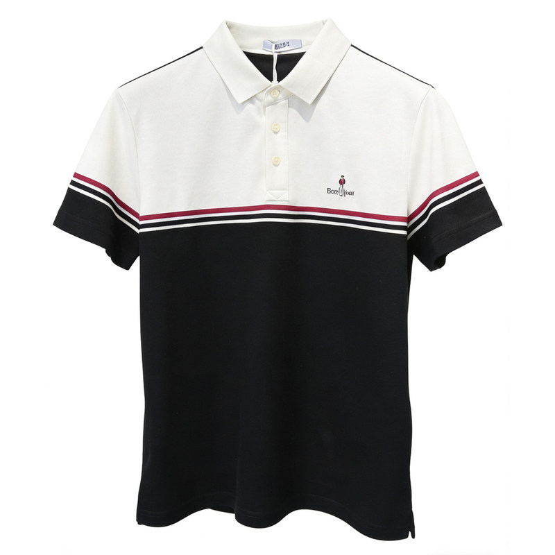 2026夏季男士修身短袖POLO衫